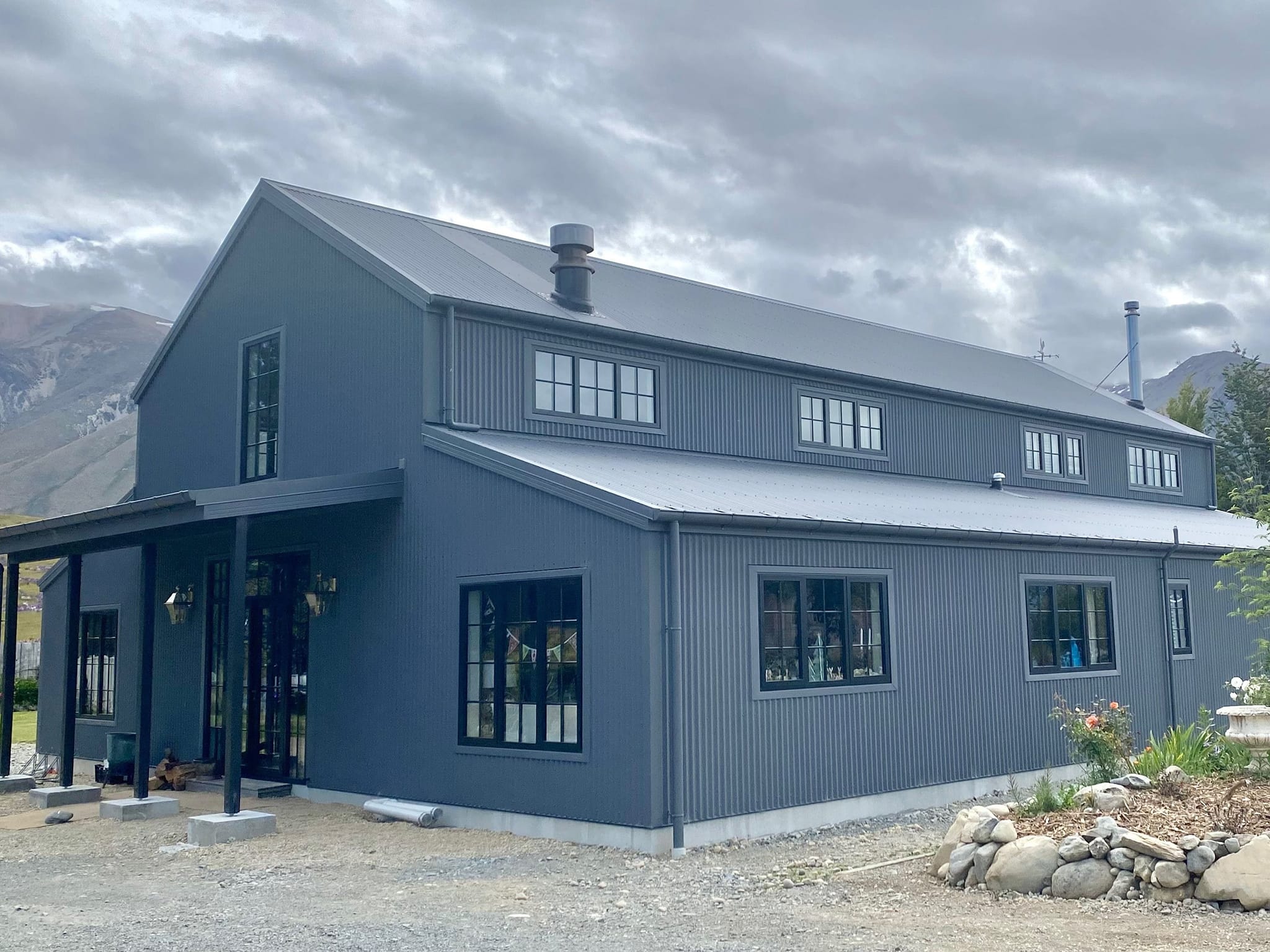 The Barn At Killin Rebuild Project - Lake Ohau