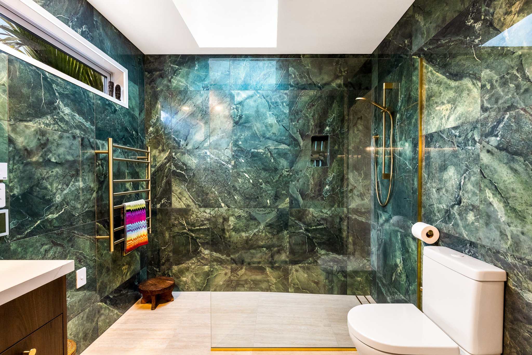 Te Wao Project: Forest-Inspired Bathroom Laundry Extension