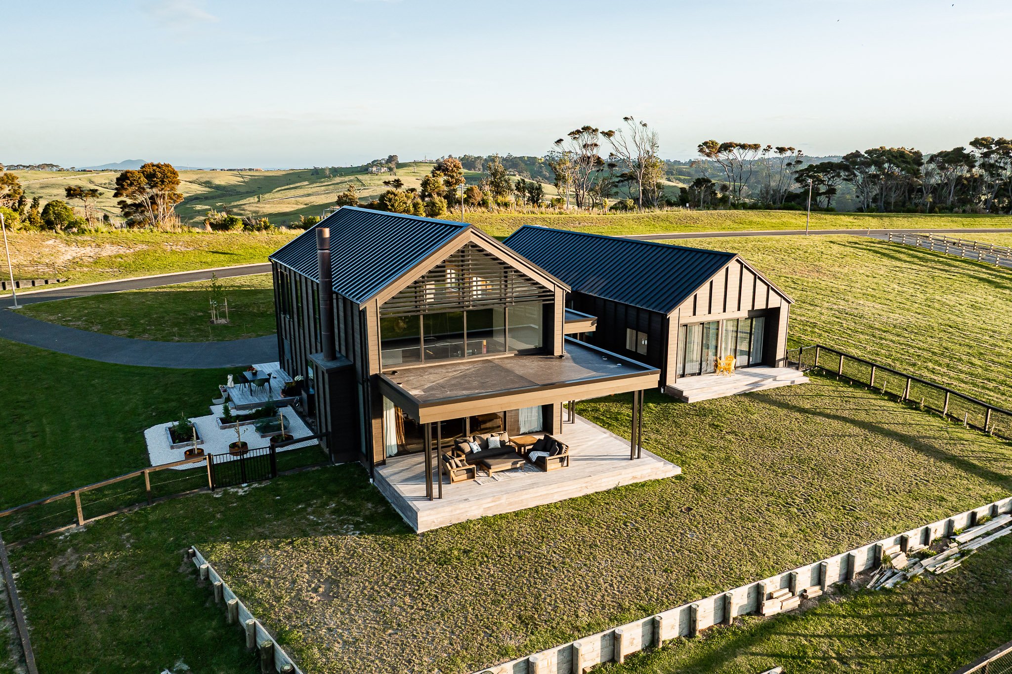 New residential home at The Ridge, Weiti Bay, Auckland