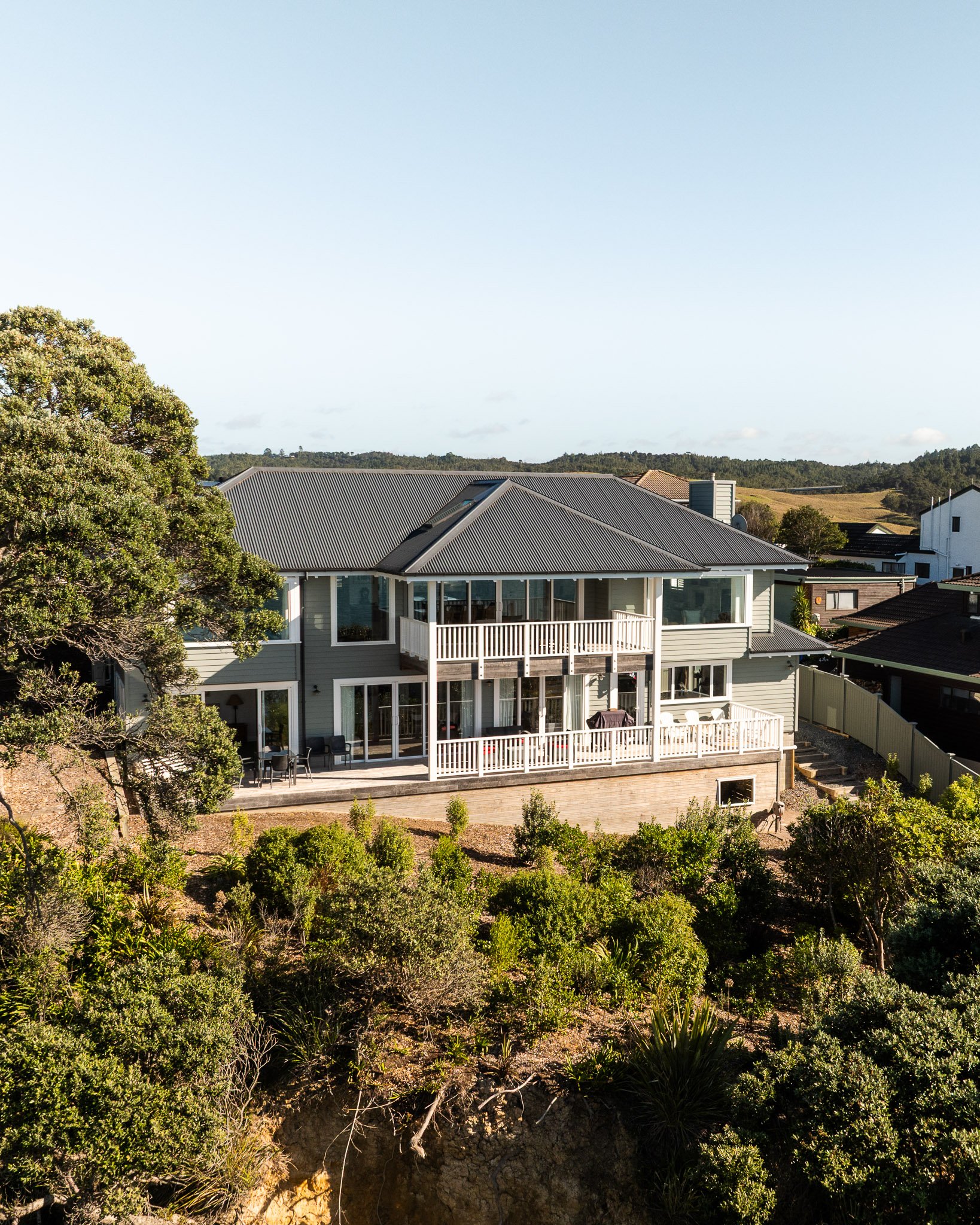 Hatfields Beach悬崖海景新建住宅