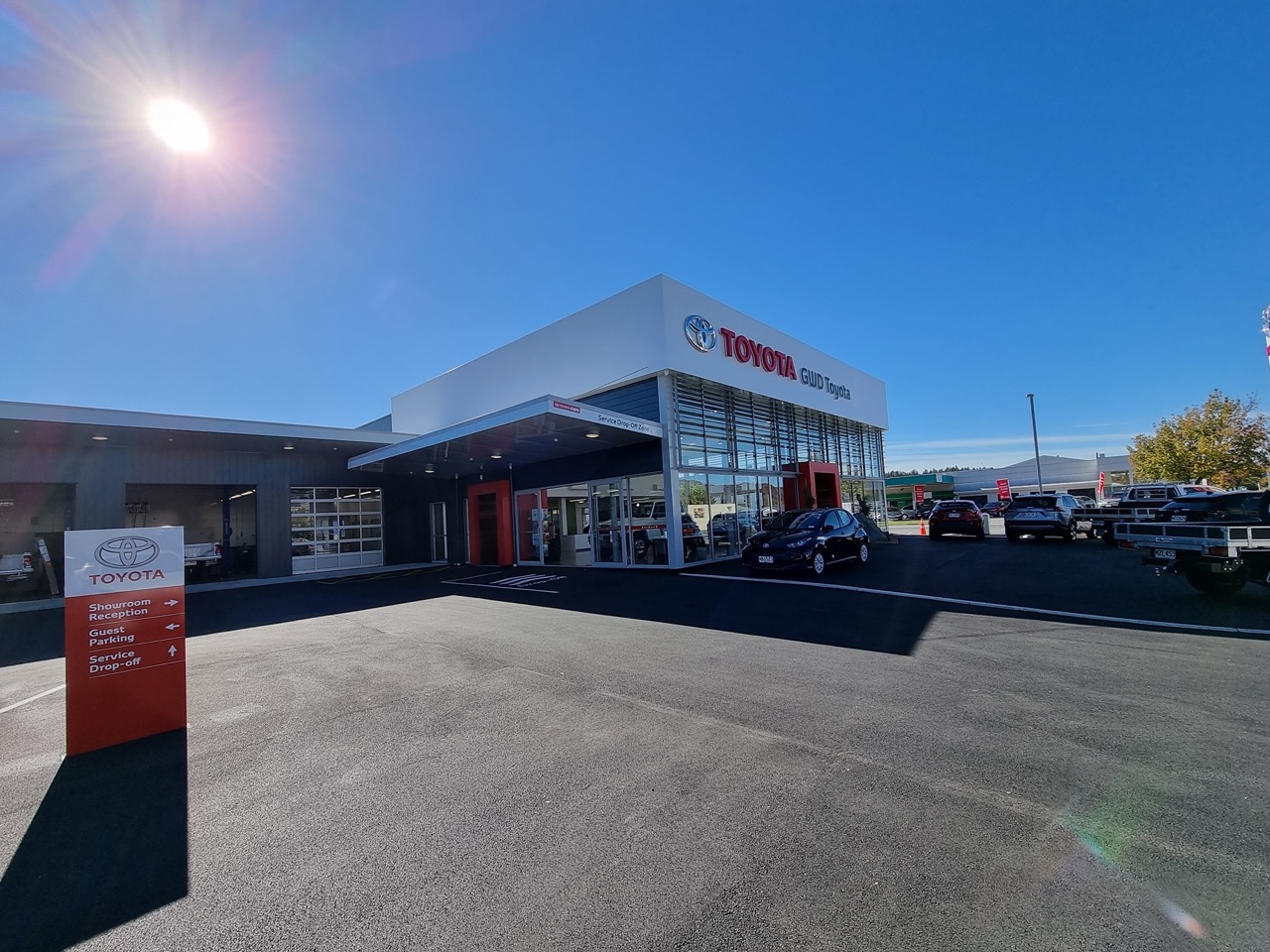 GWD Toyota Alexandra Showroom and Workshop