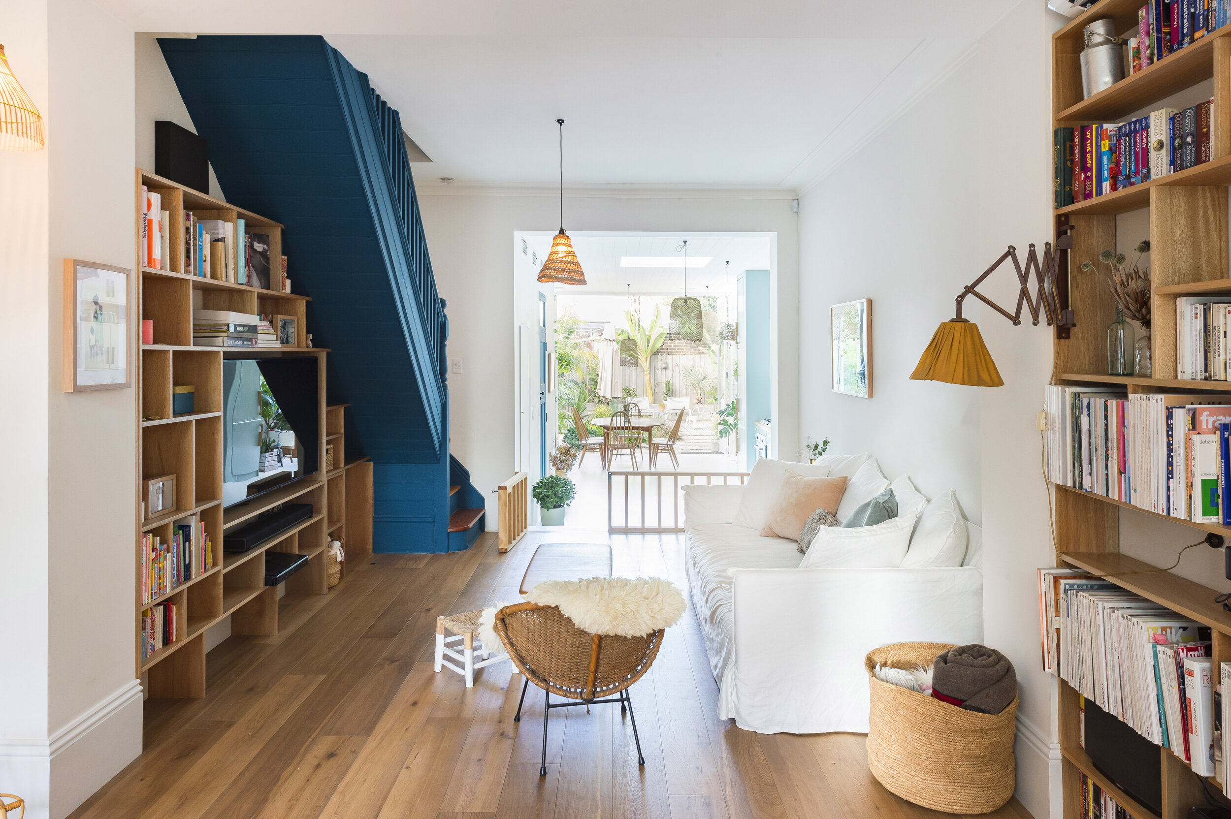 Newtown Terrace House Renovation, Featured on the Cover of Inside Out Magazine