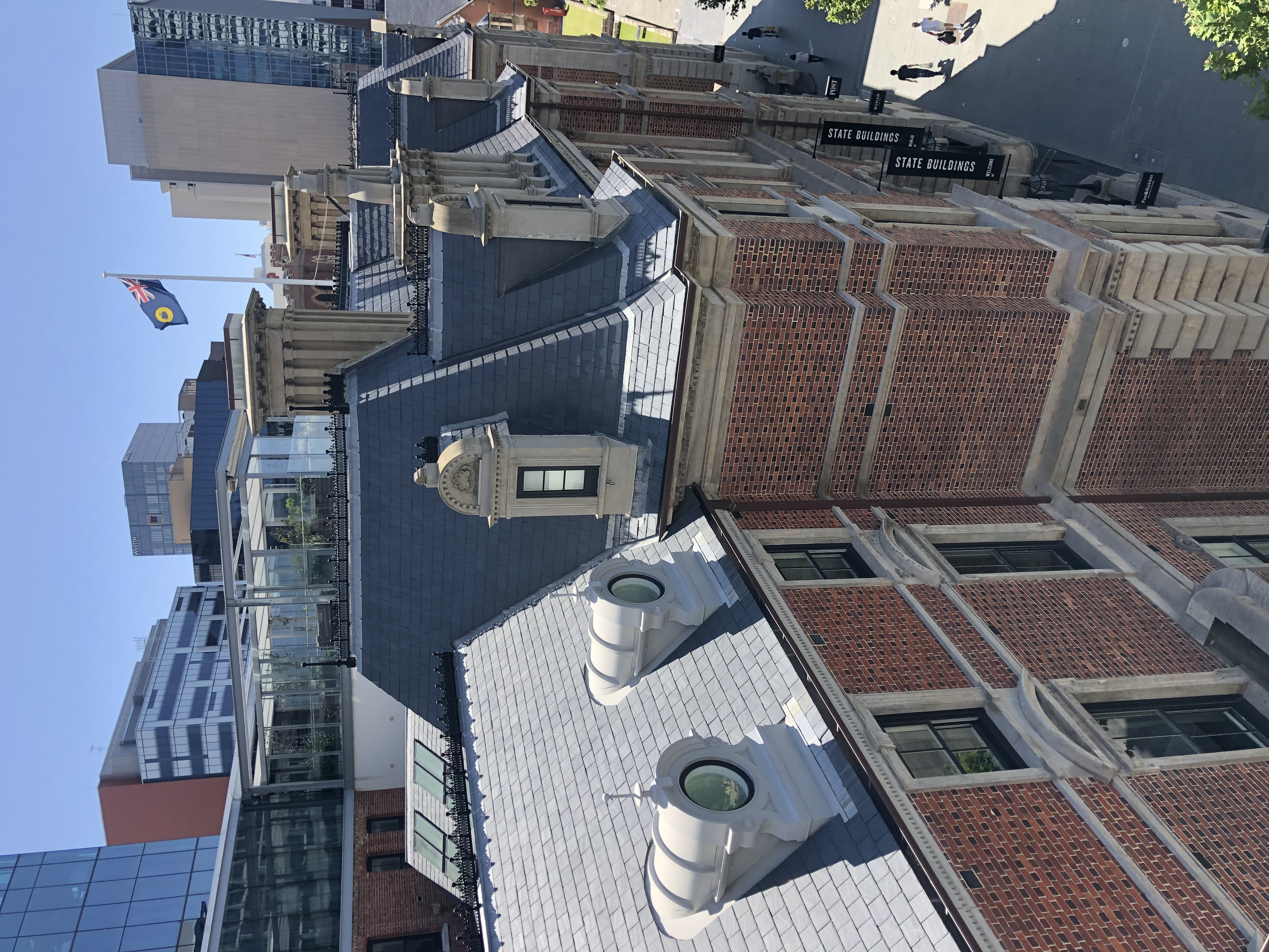 Perth City COMO Treasury Building Công trình Mái ngói Slate và Chì