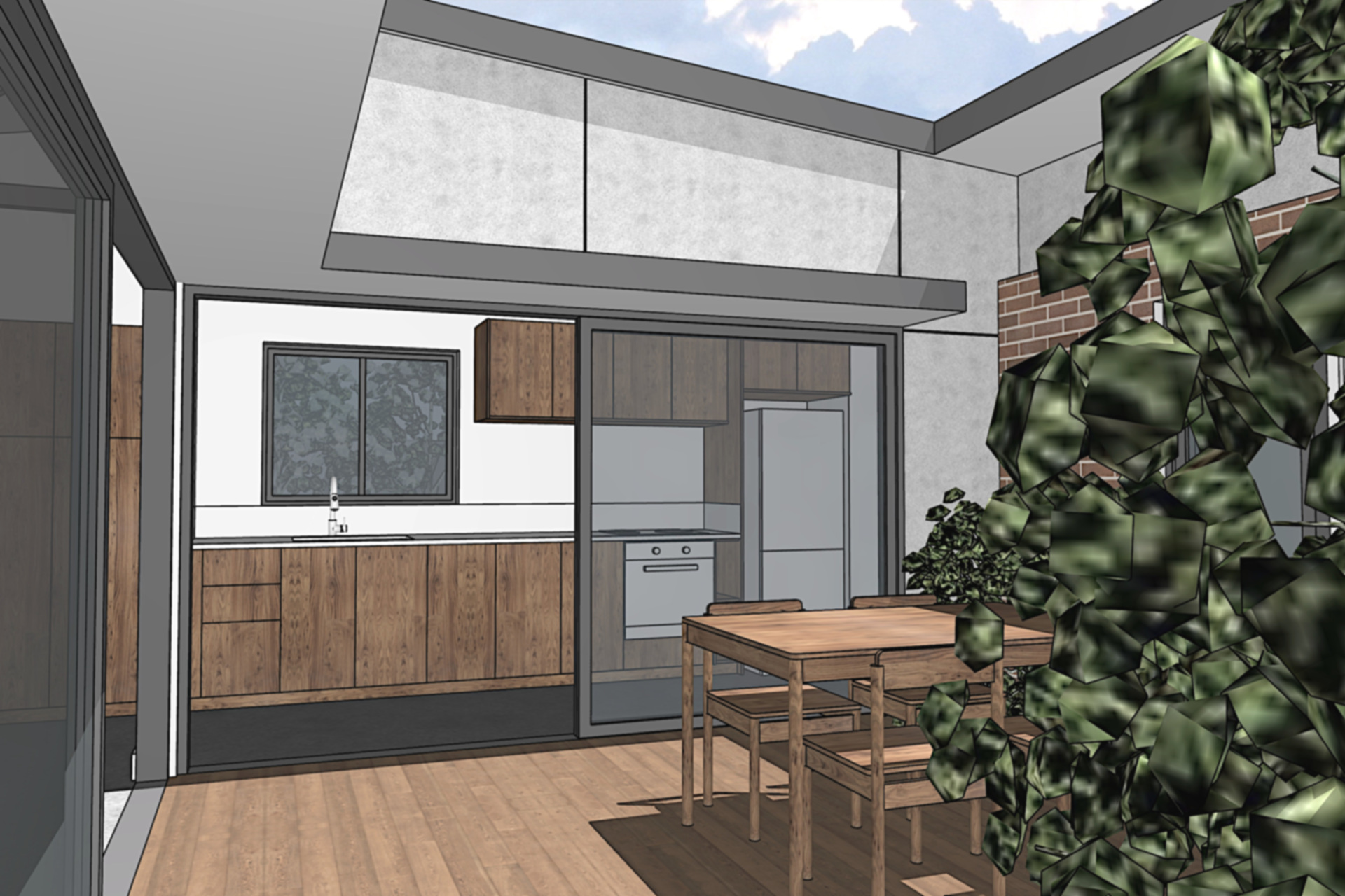 庭院之家:紧凑基地上的独立小屋