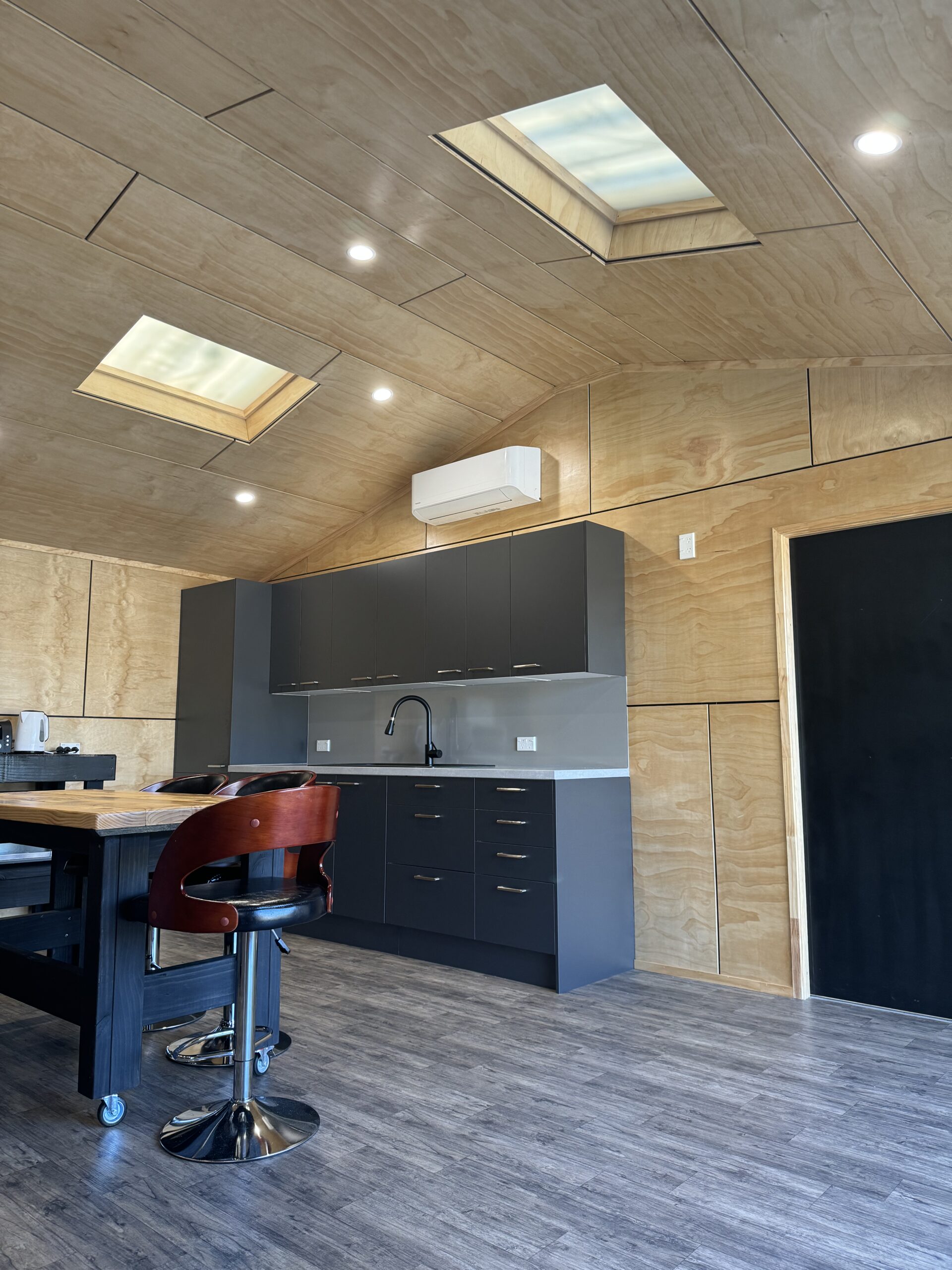 Haumoana garage conversion to self-contained living space