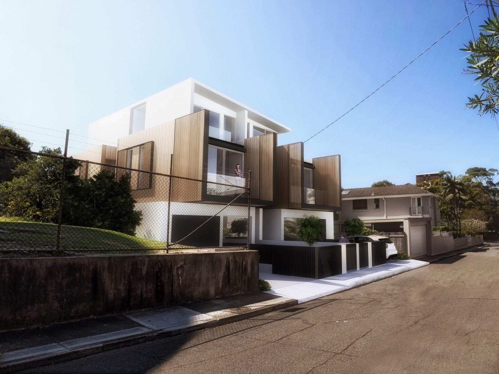 Vaucluse 双户住宅项目