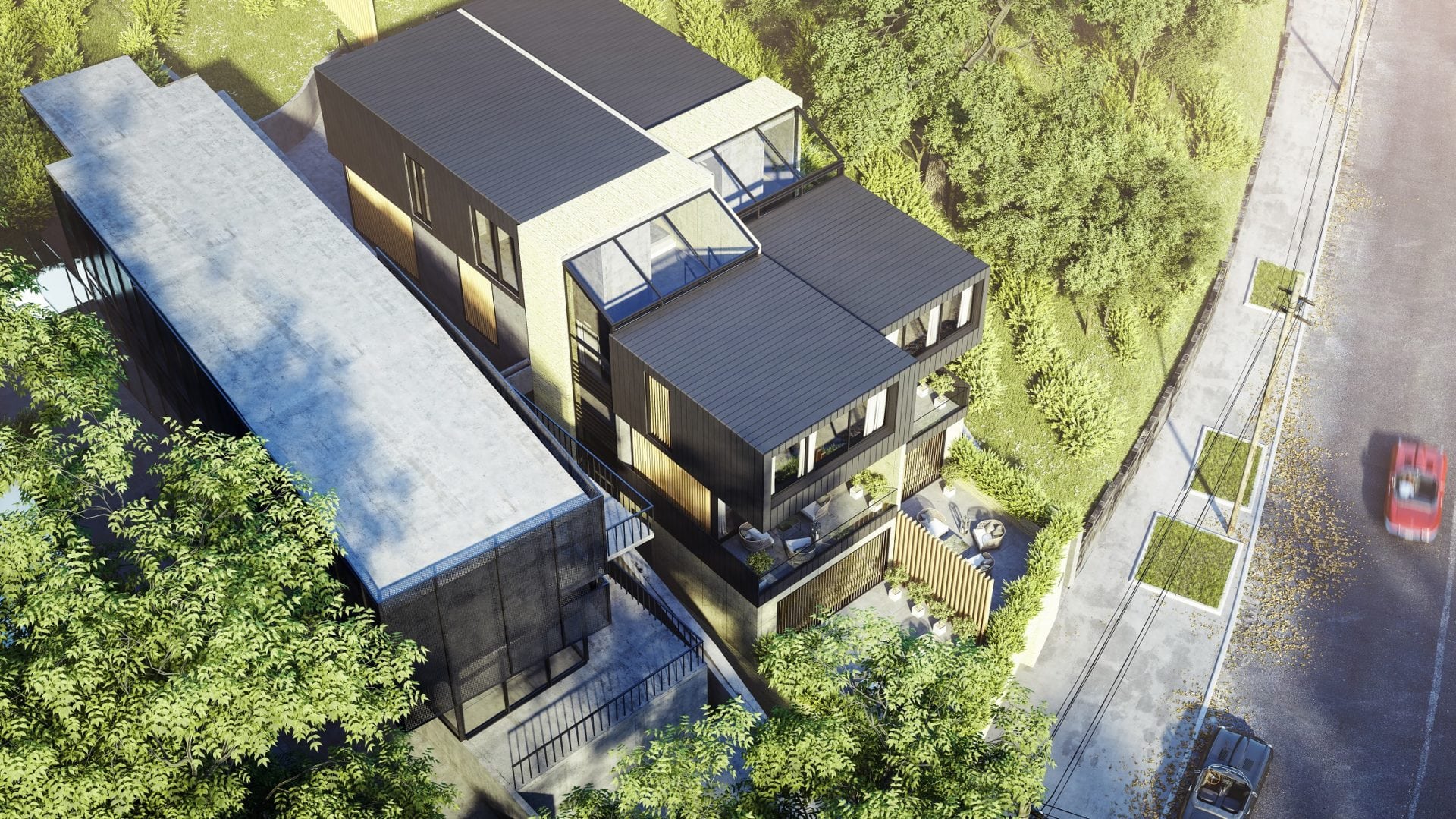 Bellevue Hill Modern Duplex Residence