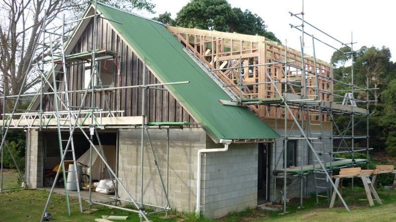 海滩小屋车库加建