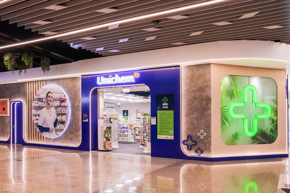 Unichem Richmond 药店零售装修