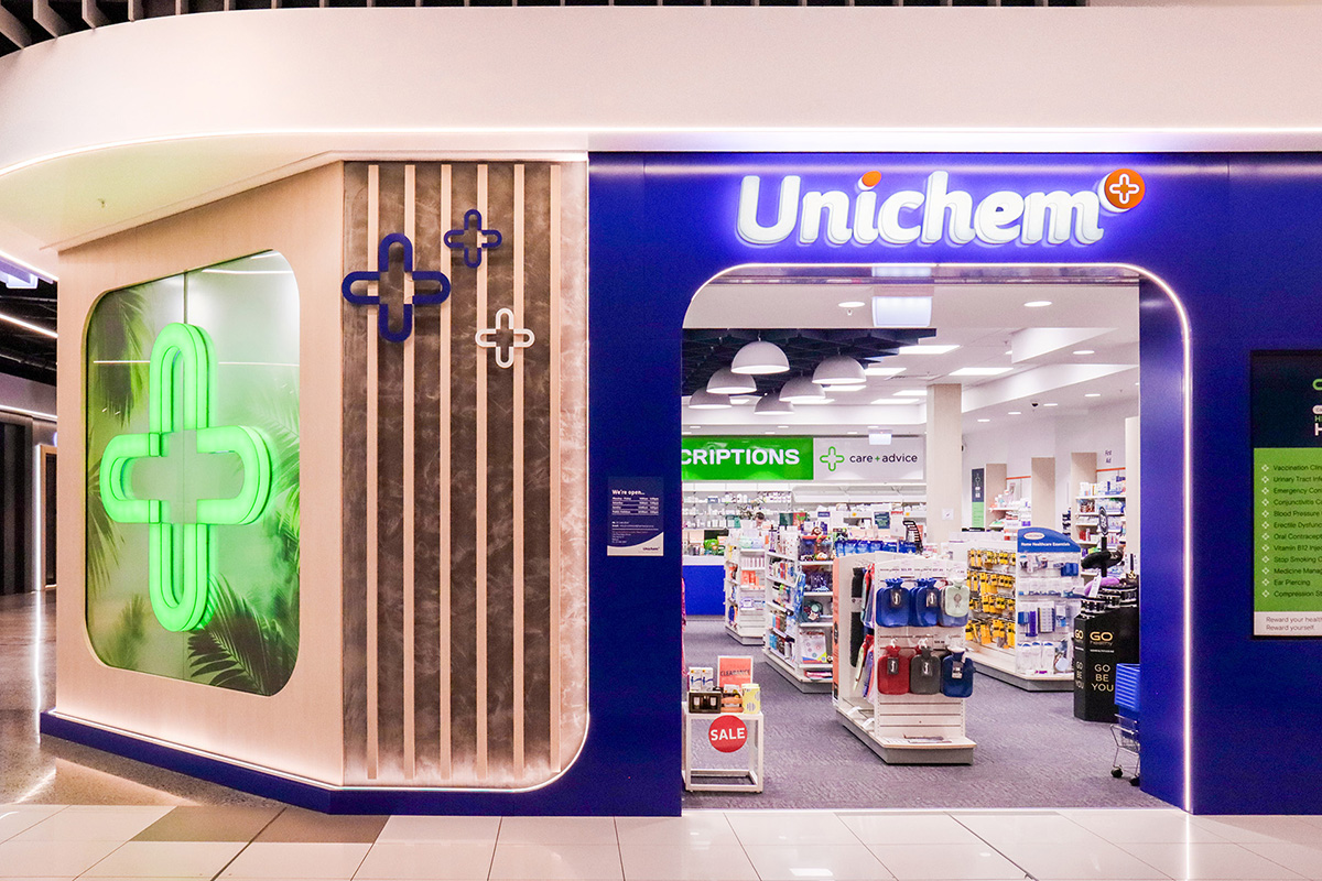 Unichem Richmond Pharmacy Retail Fitout