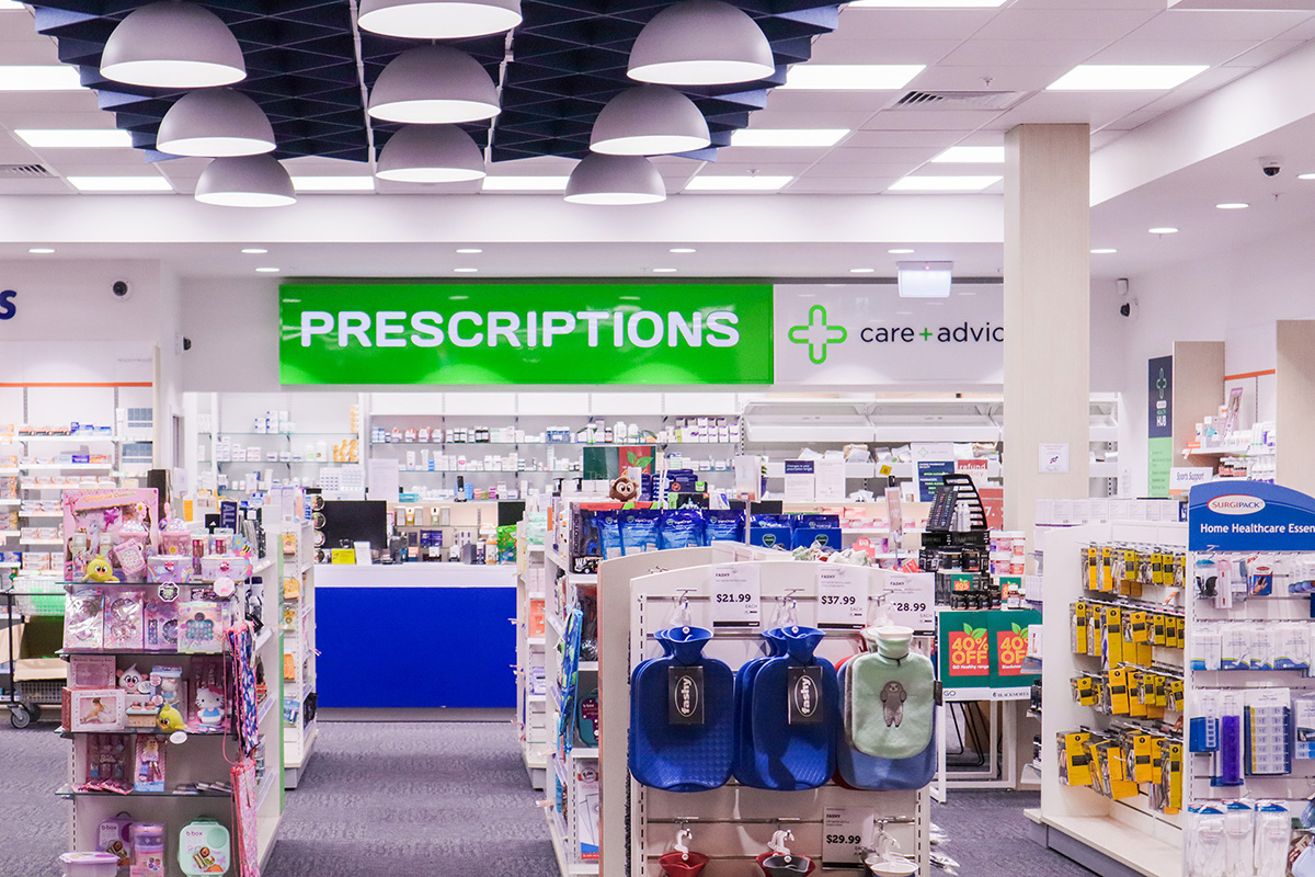Unichem Richmond Pharmacy Retail Fitout