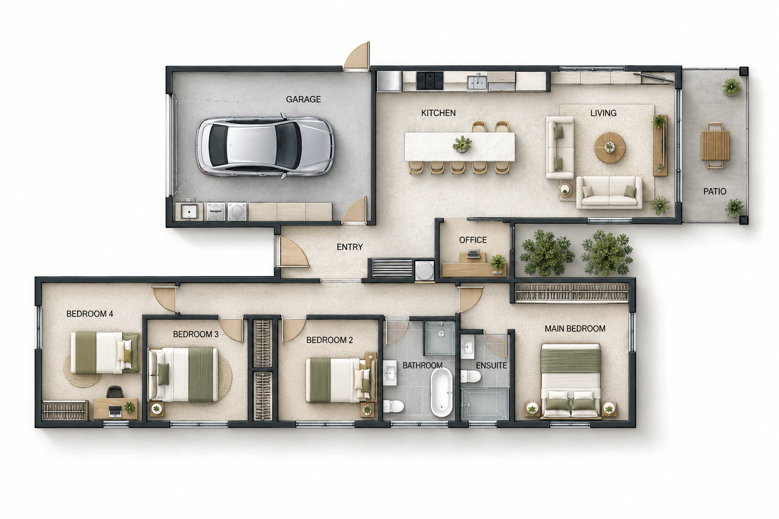 Floor plan · Marsden City House 44
