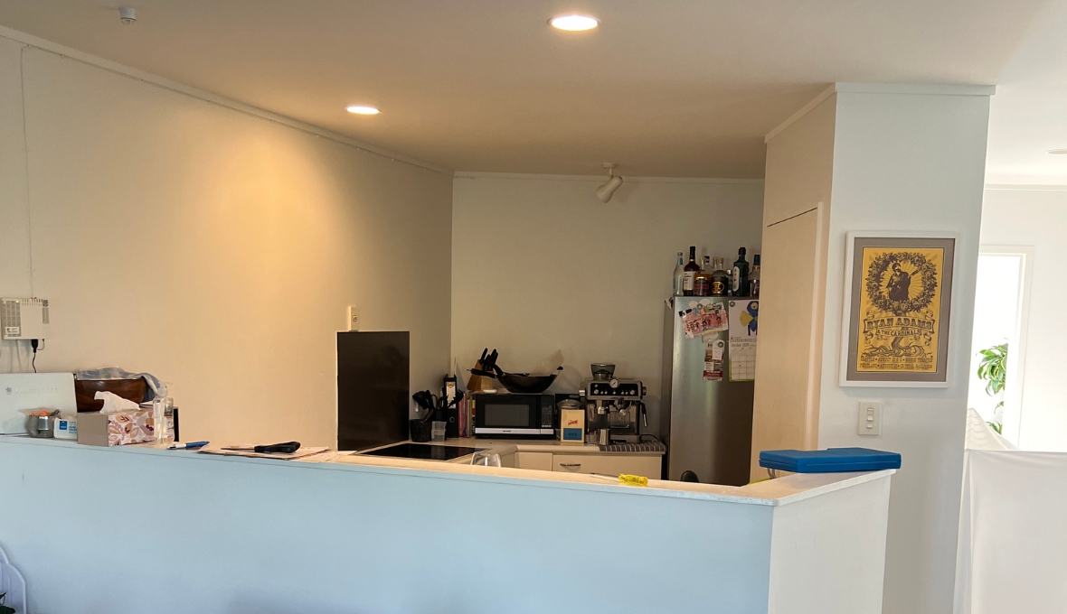 Auckland Orakei apartment kitchen and bathroom renovation with bright modern finishes