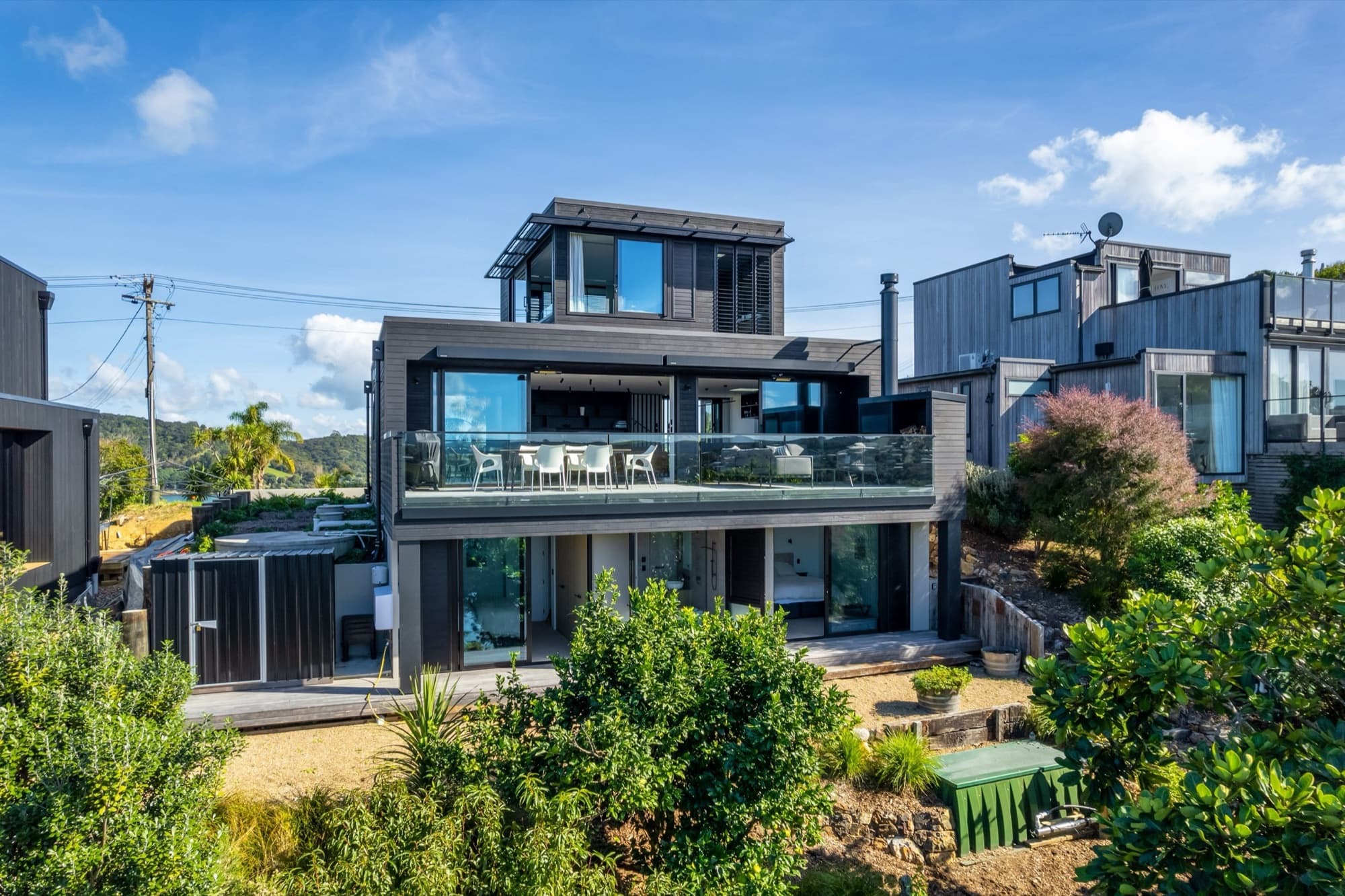 New residential dwelling on Burrell Rd, Waiheke Island
