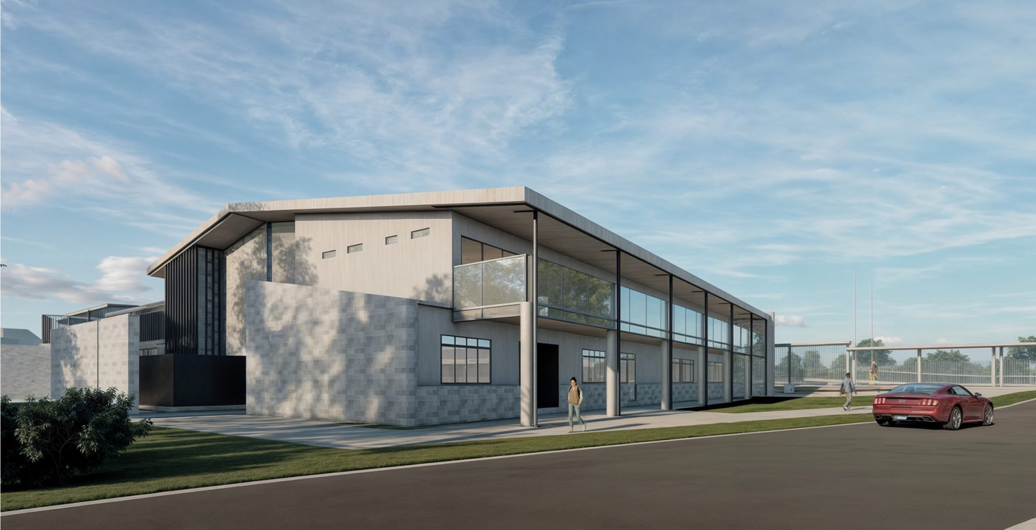 Loganlea州立中学新教学楼及礼堂项目