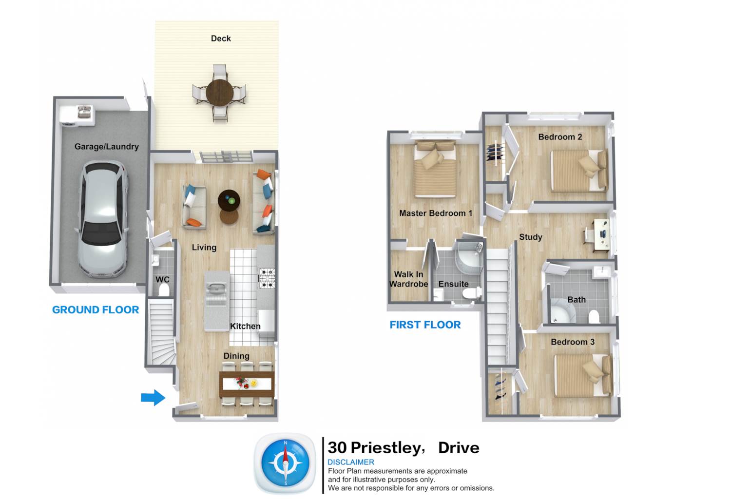 Floor plan · Bucklands Beach Three-Unit Subdivision Development