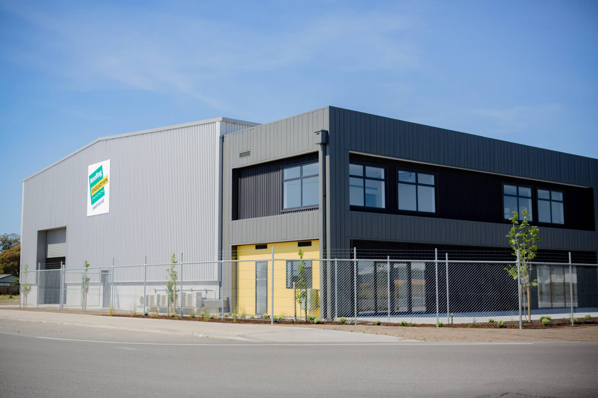 Roofing Industries Industrial Workshop and Office Building Project