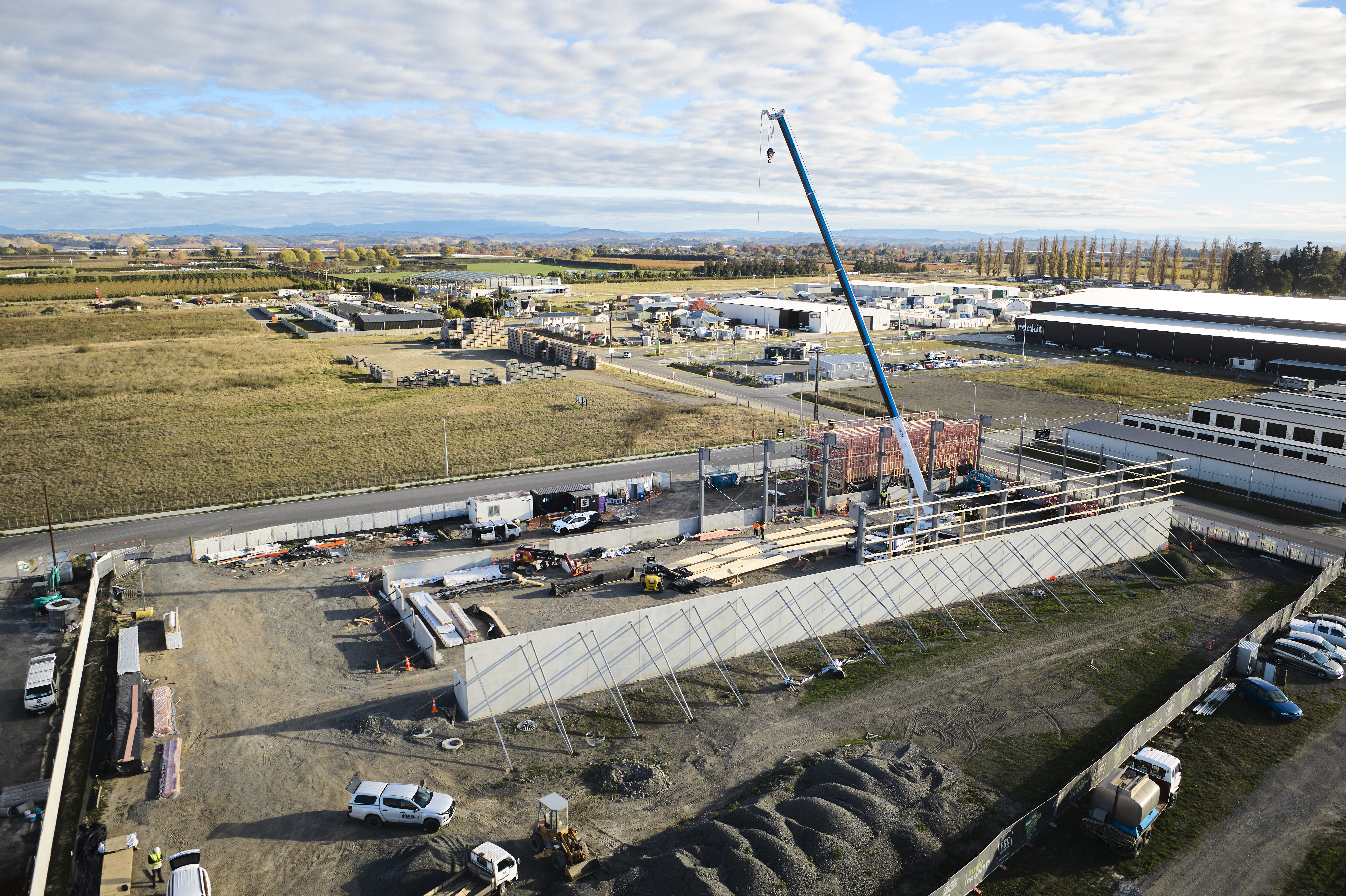 Roofing Industries Industrial Workshop and Office Building Project