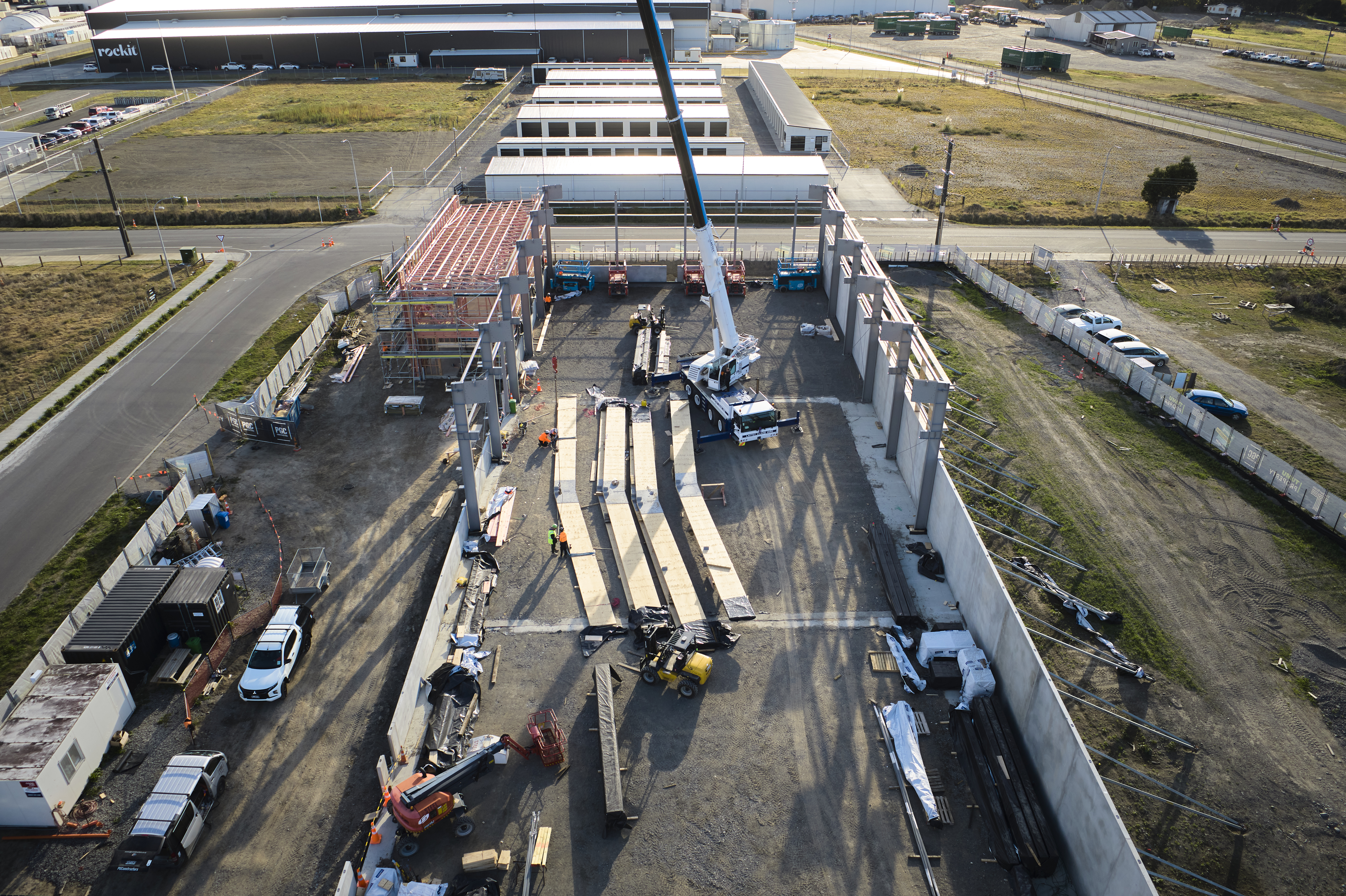 Roofing Industries Industrial Workshop and Office Building Project