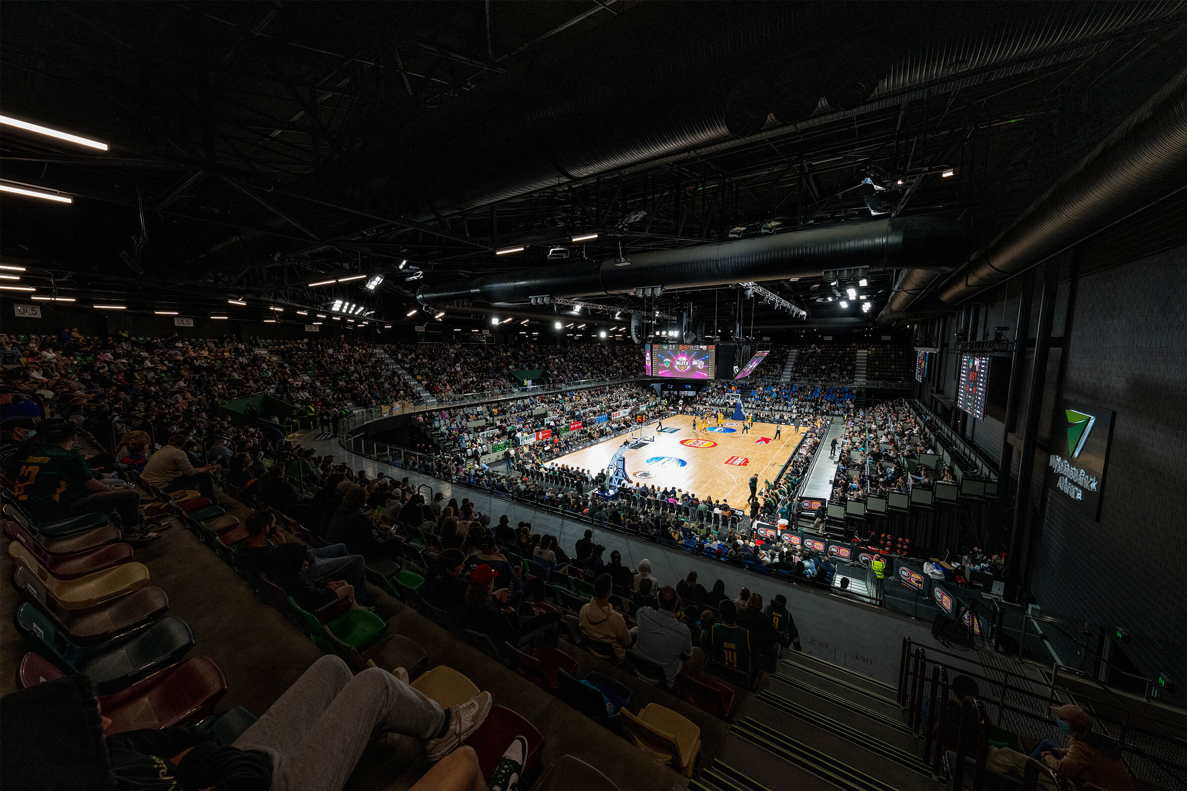MyState Bank Arena Sports Facility Renovation in Glenorchy