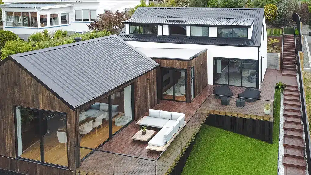 山坡海景可持续新建住宅