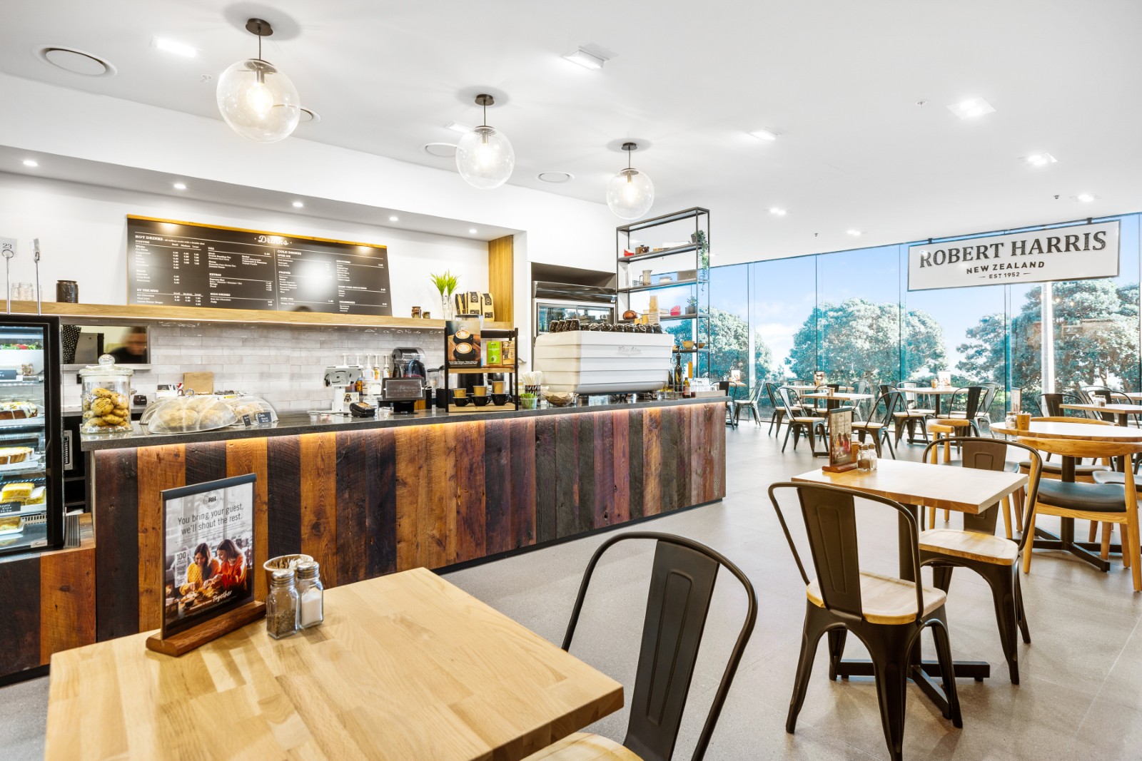 Robert Harris Coffee Shop Interior Fit-Out Project