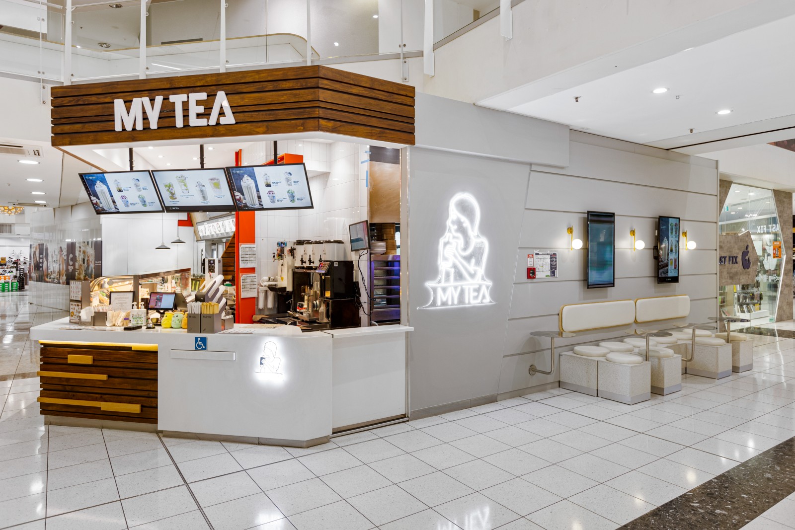 New Plymouth Centre City Tea and Light Food Shop Fitout Project