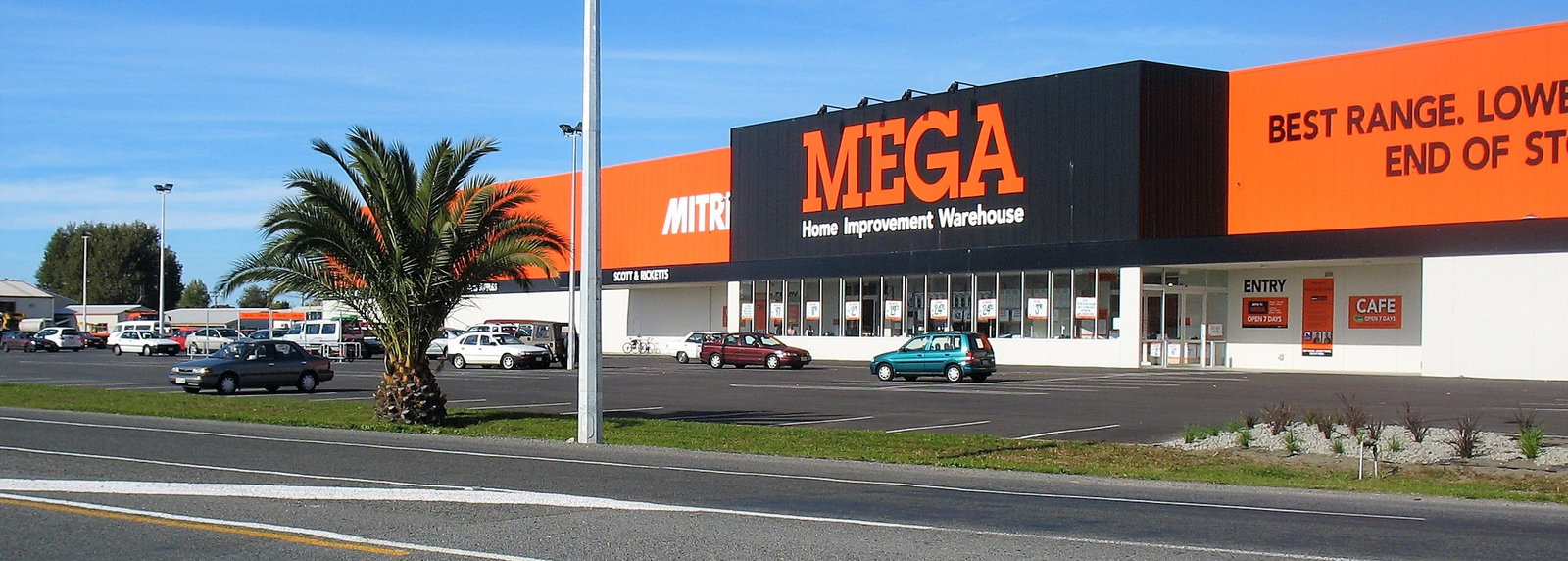 Napier Mitre 10 Mega 建材超市