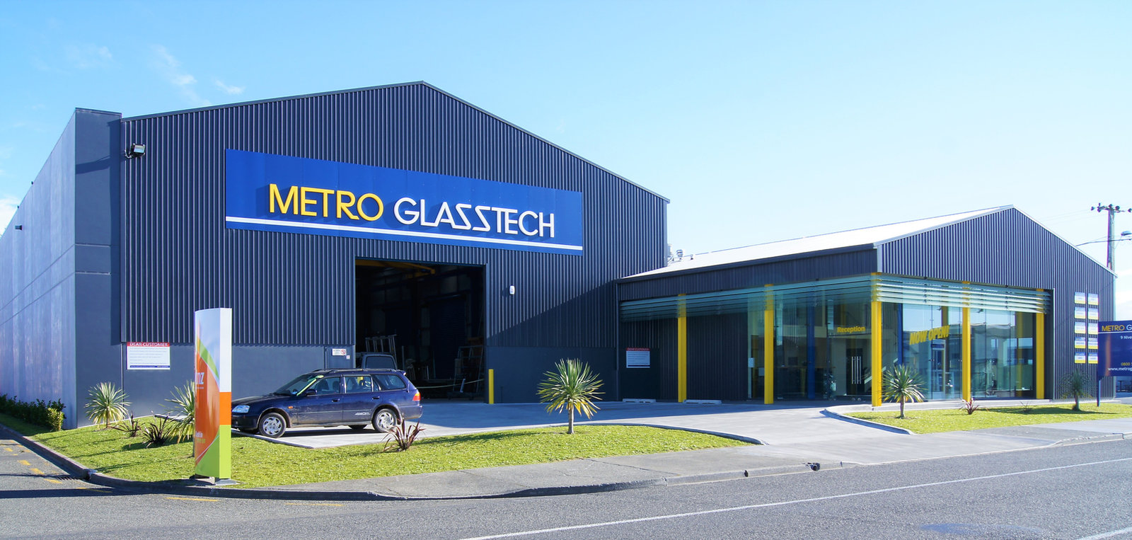 Metro Glasstech Glass Factory Renovation, Napier