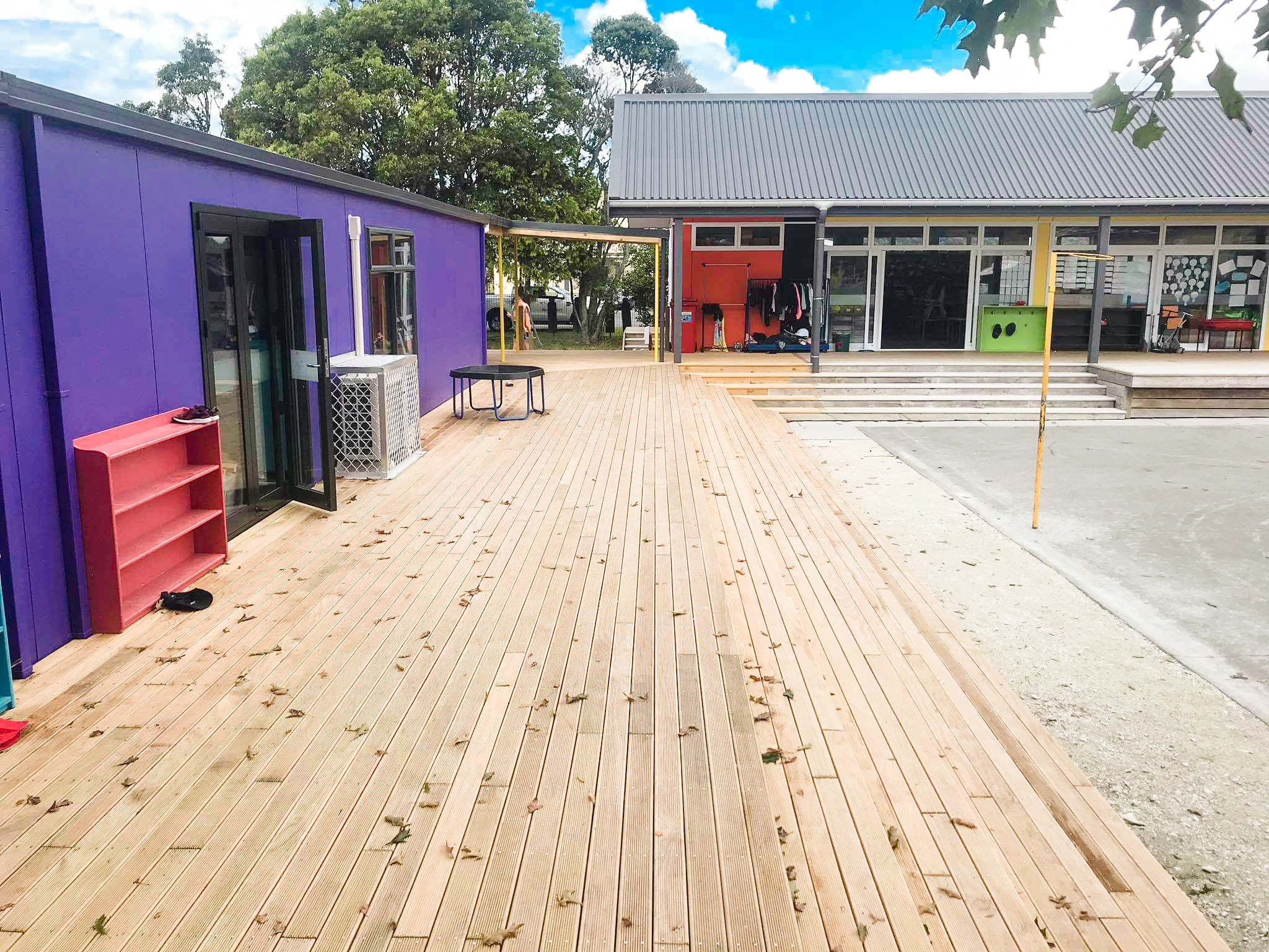 Ruakaka 学校临时活动房翻新迁移