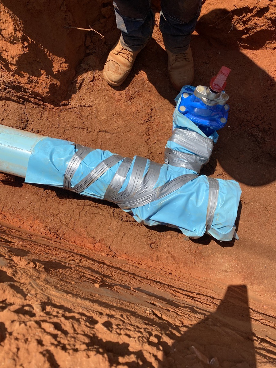 Yuendumu 更换供水管线