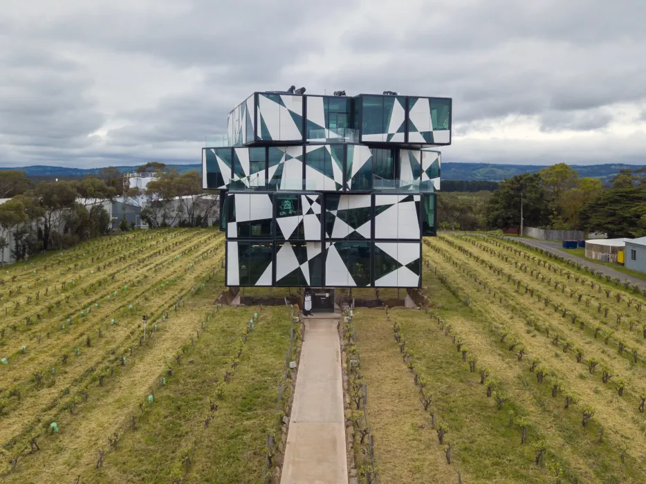 d'Arenberg Cube 와이너리 빌딩