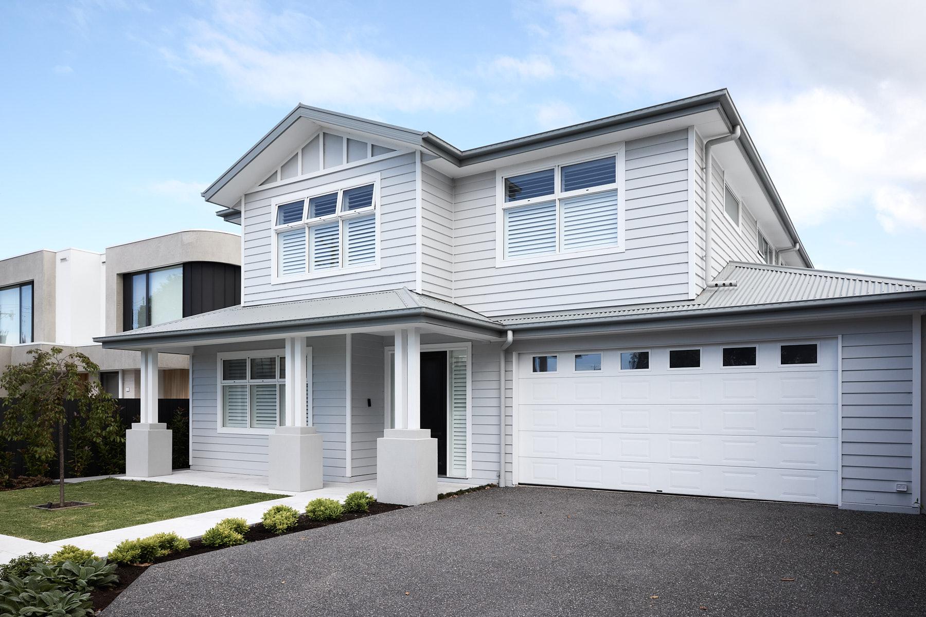 Edithvale 现代Hamptons风家庭住宅