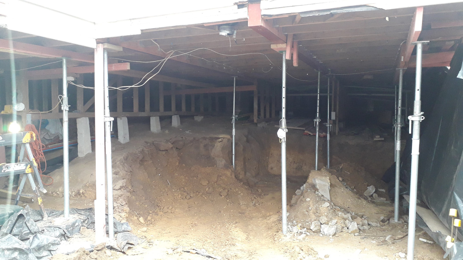 Wellington residential basement conversion to self-contained suite