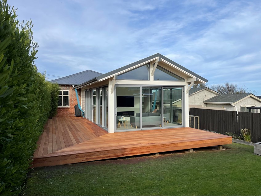 Andersons Bay Architect's Own Home Renovation and Extension Project