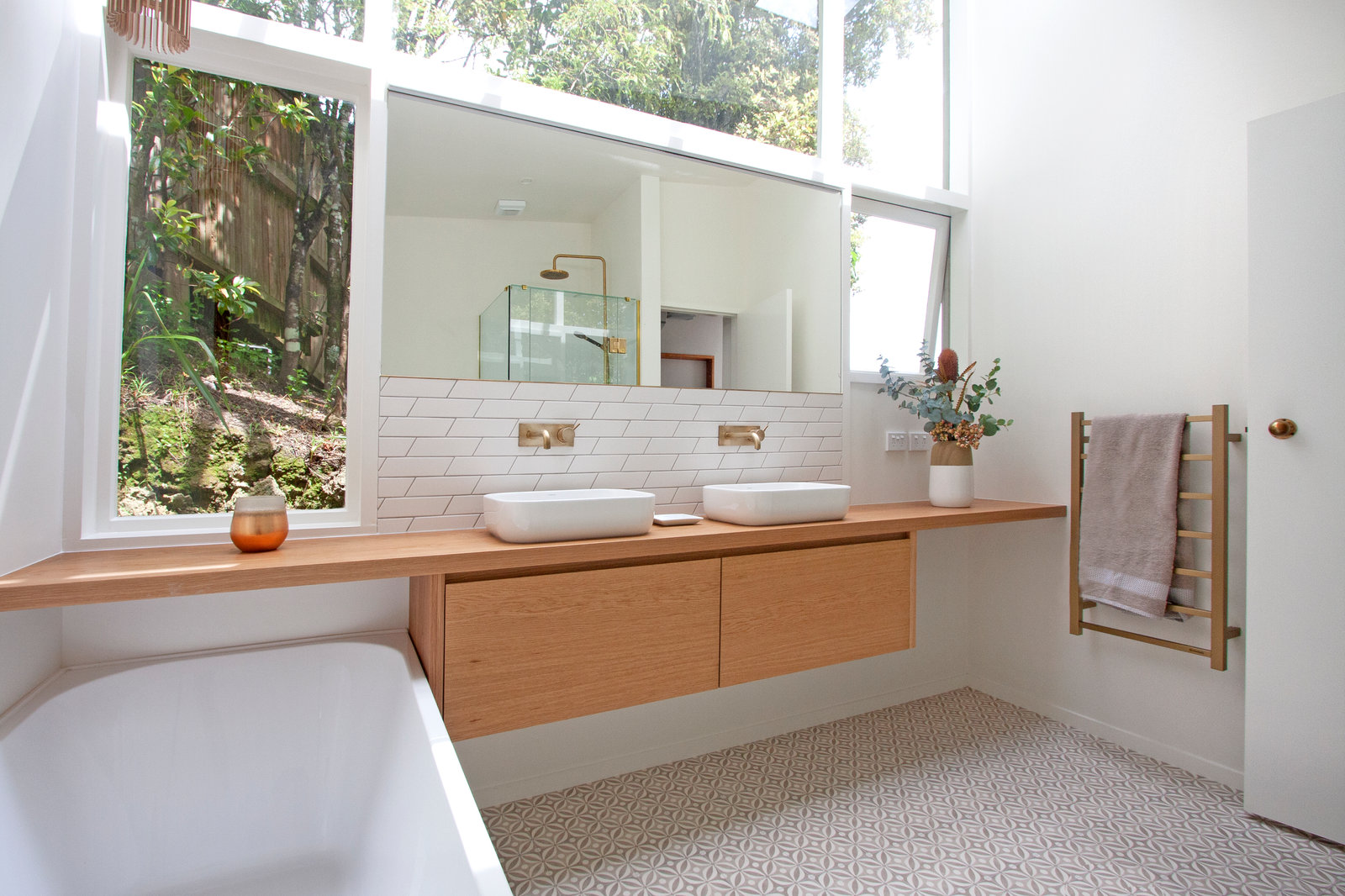 Days Bay historic holiday home style residential bathroom renovation
