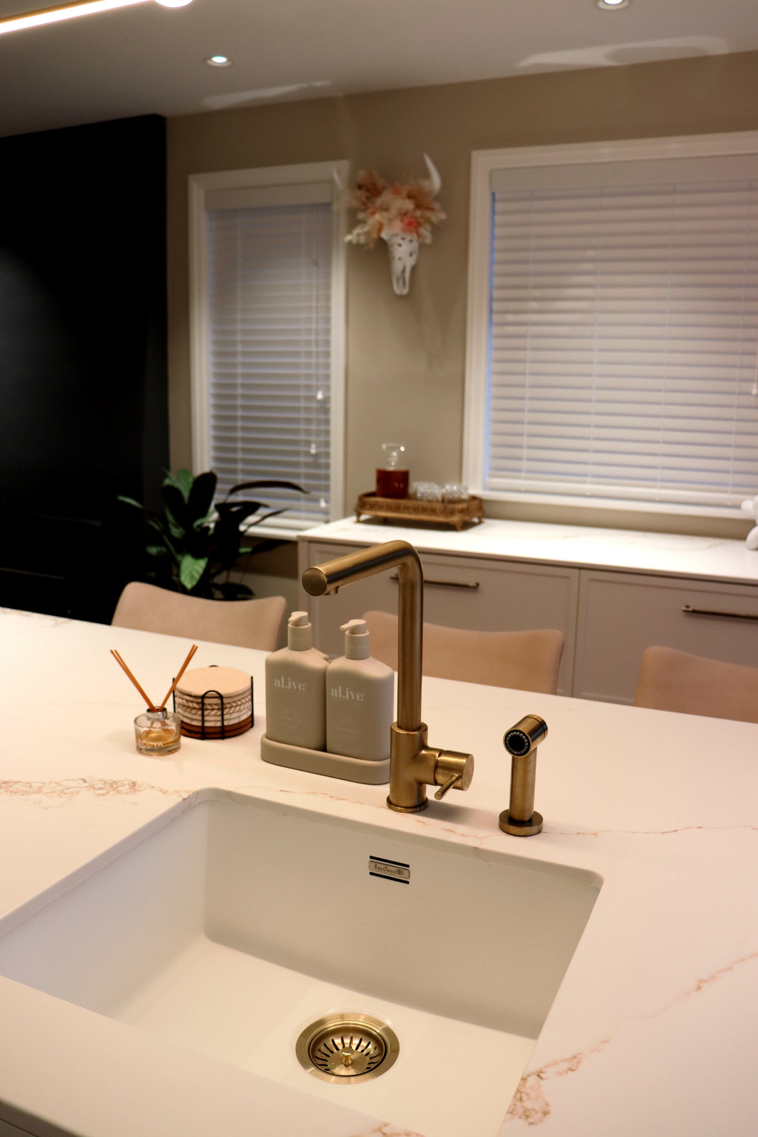 Cramped Kitchen Transformed into Modern Living Space