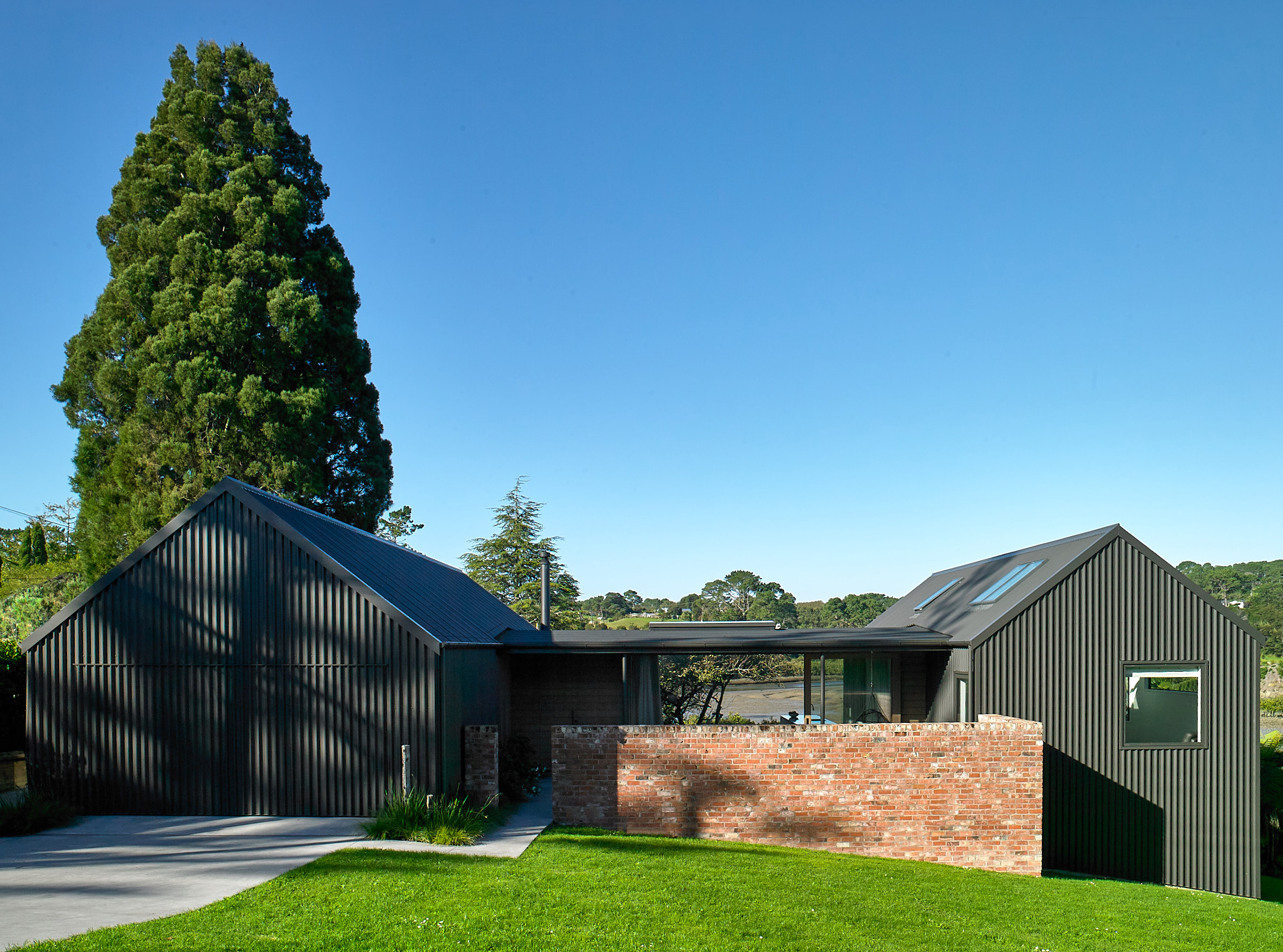 Steel Gable Roof Residence