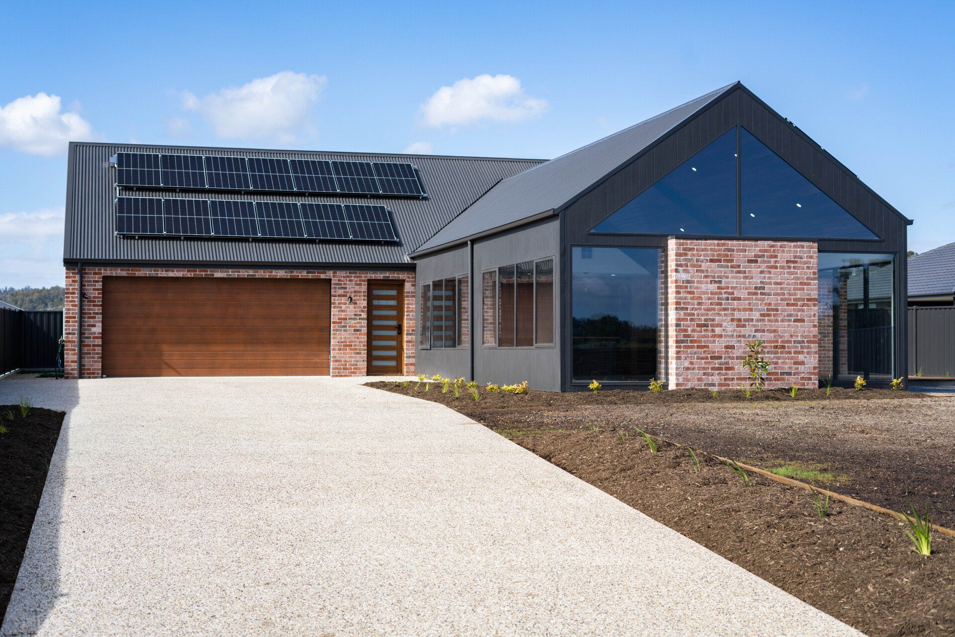 Legana Barn Style Energy-Efficient Residence