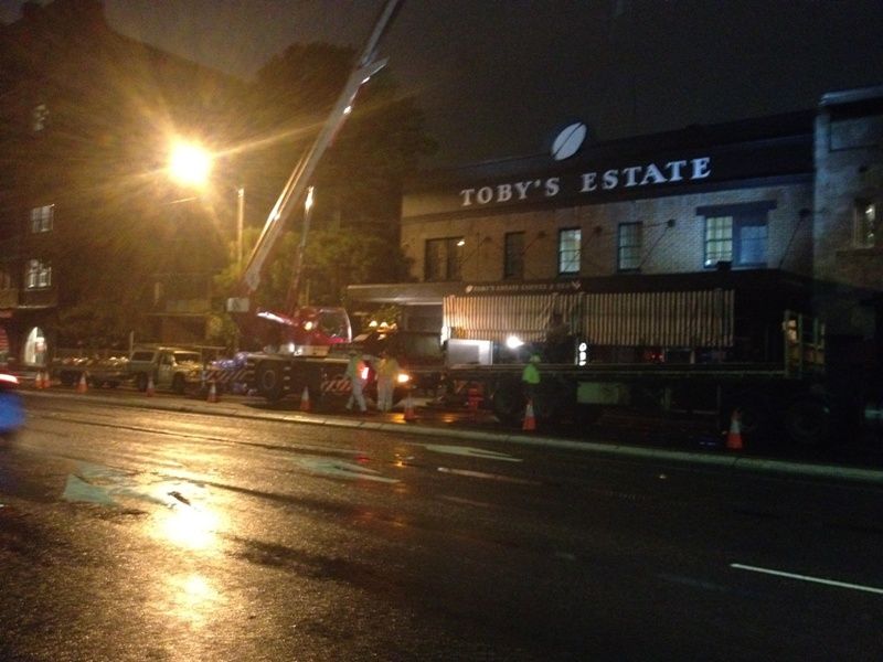 Toby's Estate Coffee Warehouse Roof Replacement