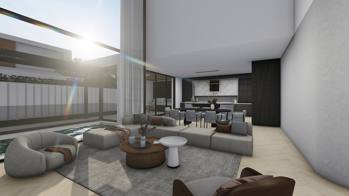Sylvania Modern Coastal Style Two-Storey Residence