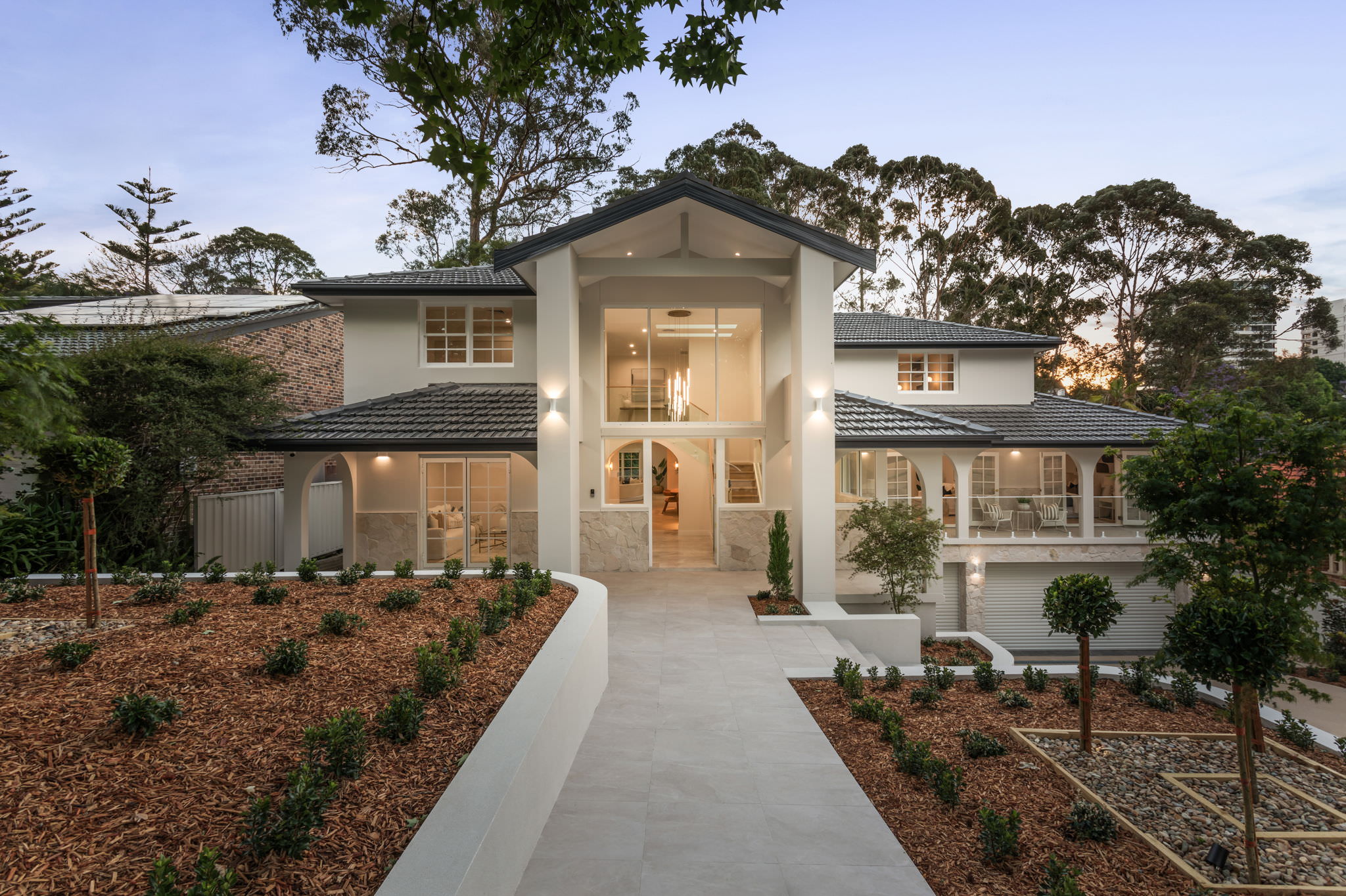 Castle Hill Double-Storey Home Modern Hamptons Style Renovation