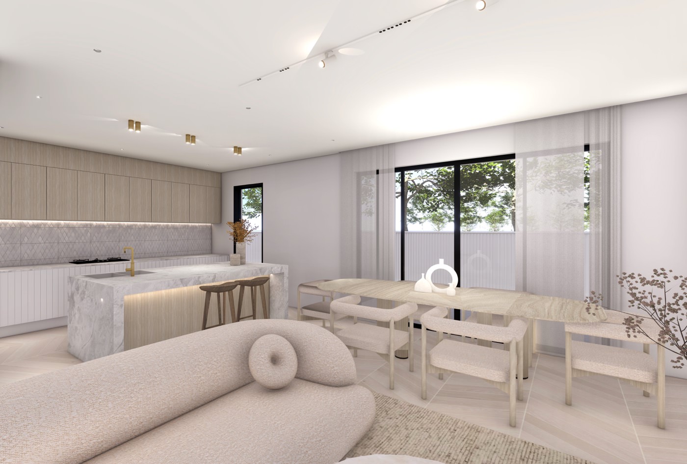 Denham Court Nhà ở hai tầng hiện đại
