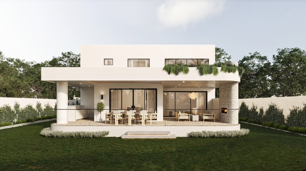 Bonnyrigg Mediterranean-style Double-storey Residence