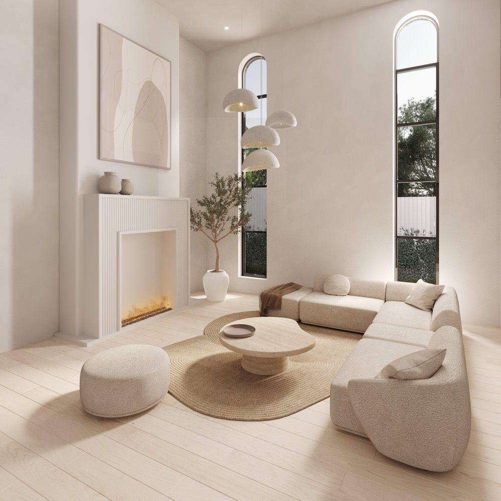 Bonnyrigg Mediterranean-style Double-storey Residence