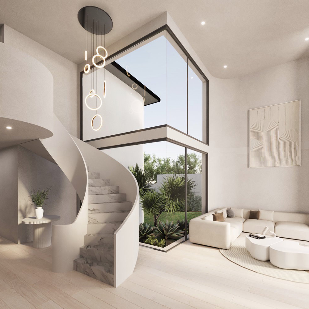Bonnyrigg Mediterranean-style Double-storey Residence