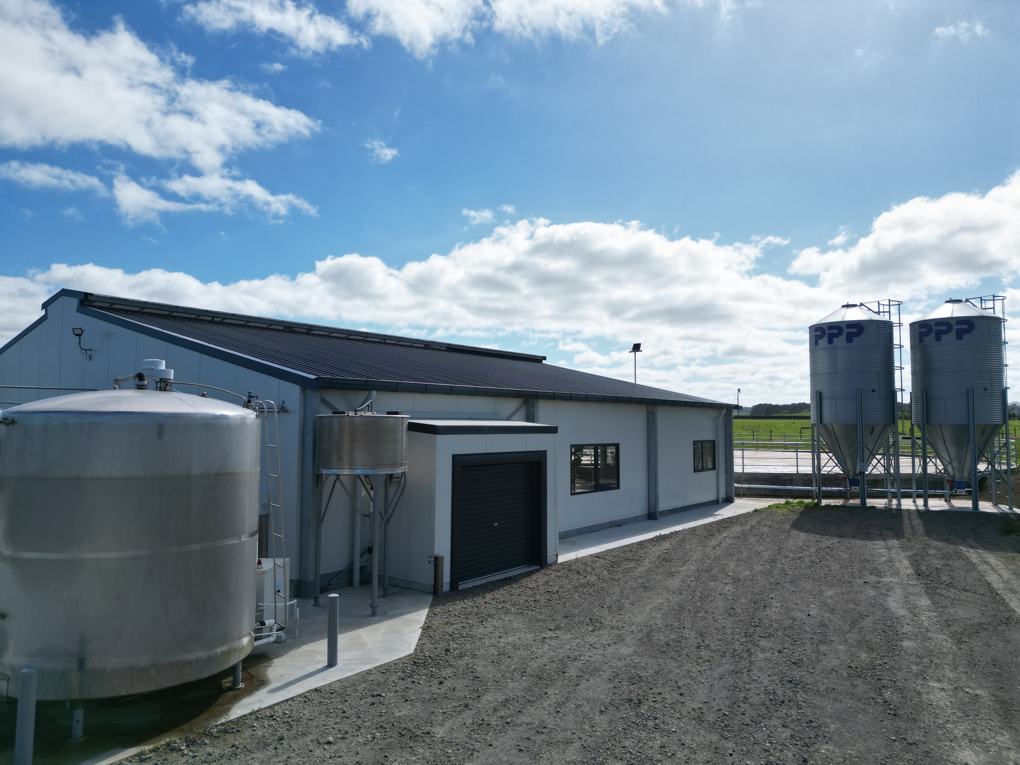 Fraser Trust 50 Position Rotary Dairy Shed, Hawera