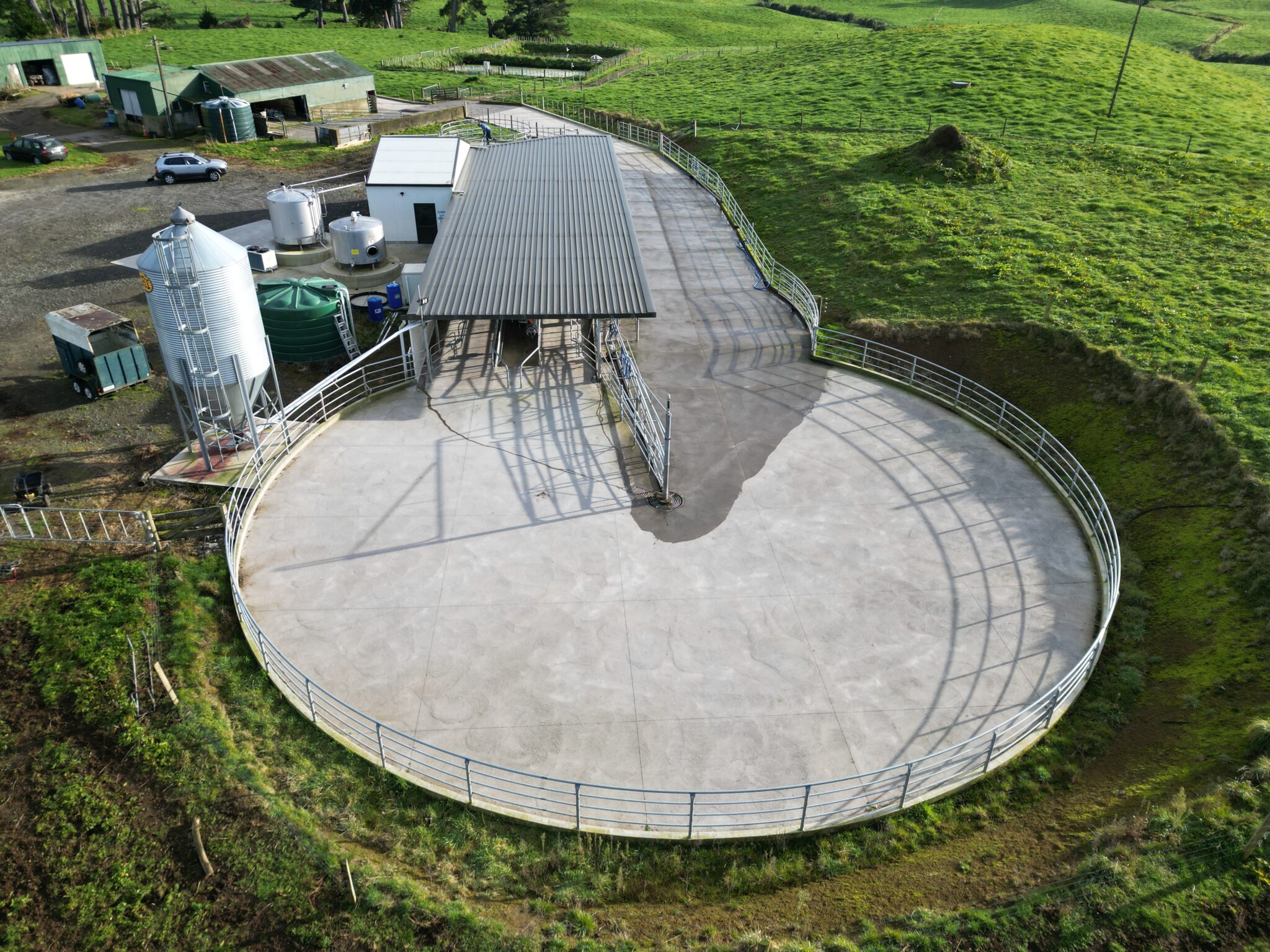 Stratford Herringbone Milking Shed