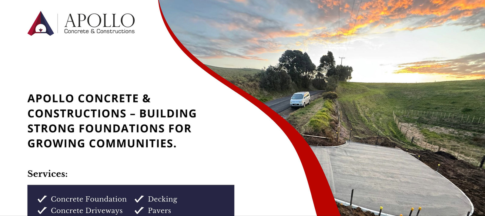 Waiuku Subdivision Vehicle Access Construction