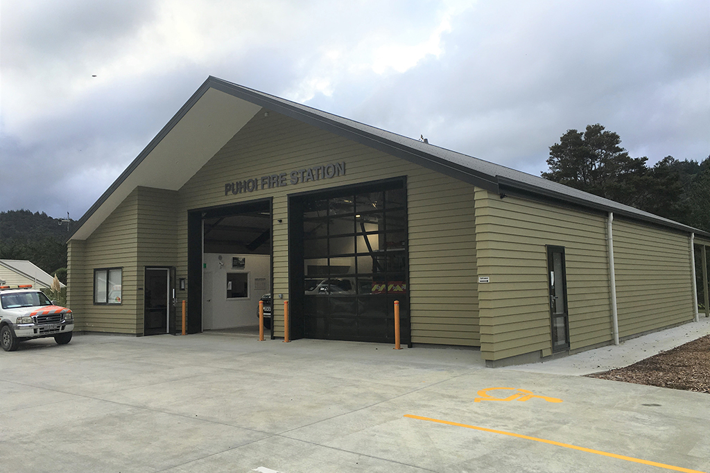 Puhoi Fire Station Construction Project